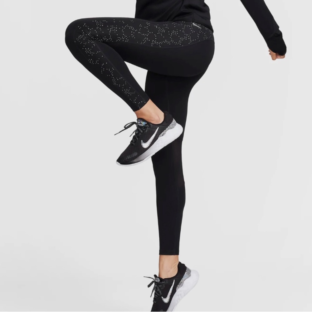 Nike Black women workout running Leggings women size M new *SALE*
